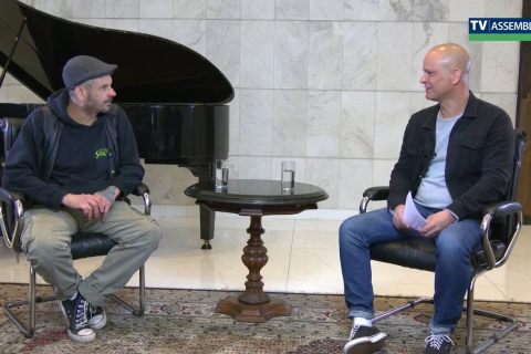 Entrevista do Coxinha (Mutant Cox) na Assembléia Legislativa do Paraná