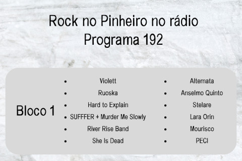 Rock no Pinheiro - Edição 192