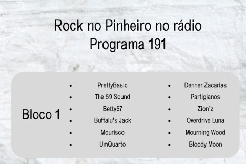 Rock no Pinheiro - Edição 191
