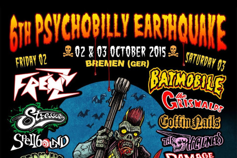6º Psychobilly Earthquake - Outubro de 2015