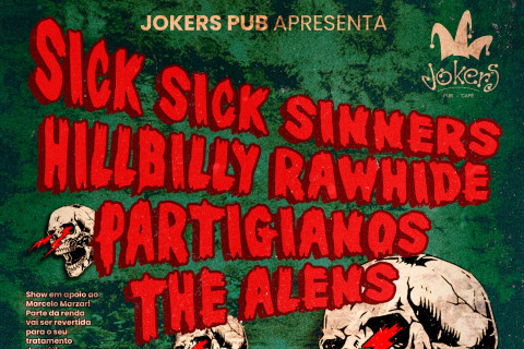 Sick Sick Sinners comanda super noite no Jokers em 12/12